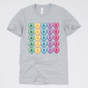 Small (UNISEX) Nurse Hearts: Athletic Grey Nurse Valentine’s Day Graphic Tees – Cute Group Nurse Tshirts, Medical Staff Shirts, Sweetheart Hospital Unit Tees, Labor and Delivery Valentines