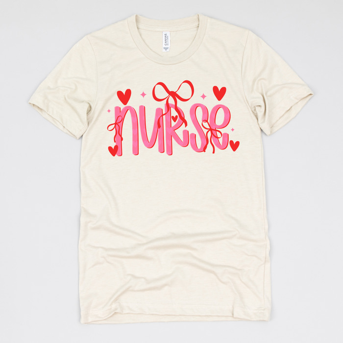 Valentine’s Day Nurse Graphic Tees – Cute Group Nurse Tshirts, Medical Valentine Shirts, Heart and Love Nurse Styles, Hospital Valentine Wear
