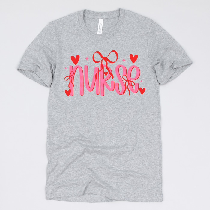 Valentine’s Day Nurse Graphic Tees – Cute Group Nurse Tshirts, Medical Valentine Shirts, Heart and Love Nurse Styles, Hospital Valentine Wear