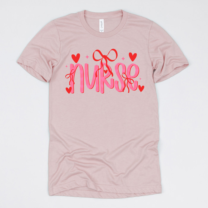 Valentine’s Day Nurse Graphic Tees – Cute Group Nurse Tshirts, Medical Valentine Shirts, Heart and Love Nurse Styles, Hospital Valentine Wear