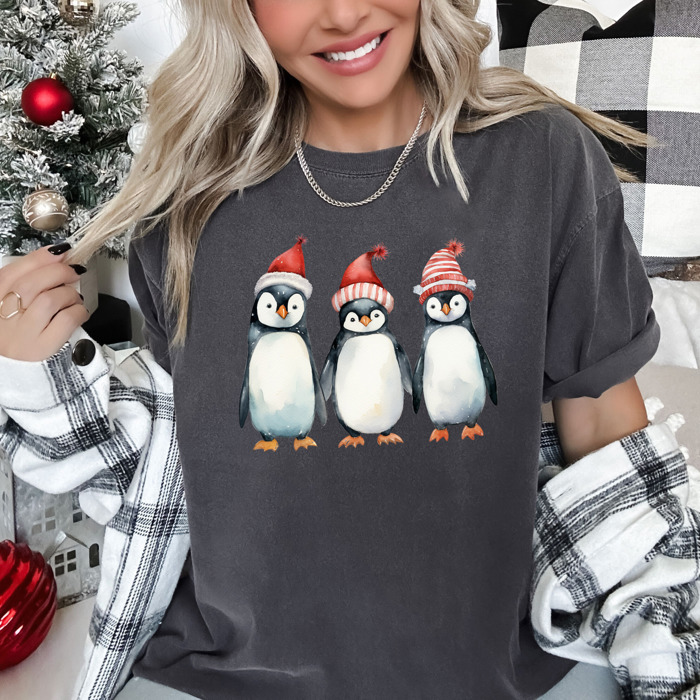 Vintage Christmas T-Shirts – Retro Holiday Tees with Santa, Snowman, Reindeer, and Festive Nostalgia