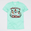 Small (UNISEX) Phlebotomy Crew: Heather Mint Christmas Medical Crew T-Shirts – Festive Holiday Tees for Nurses, Lab Techs, Pharmacists, Healthcare Teams and Xmas Gift Ideas