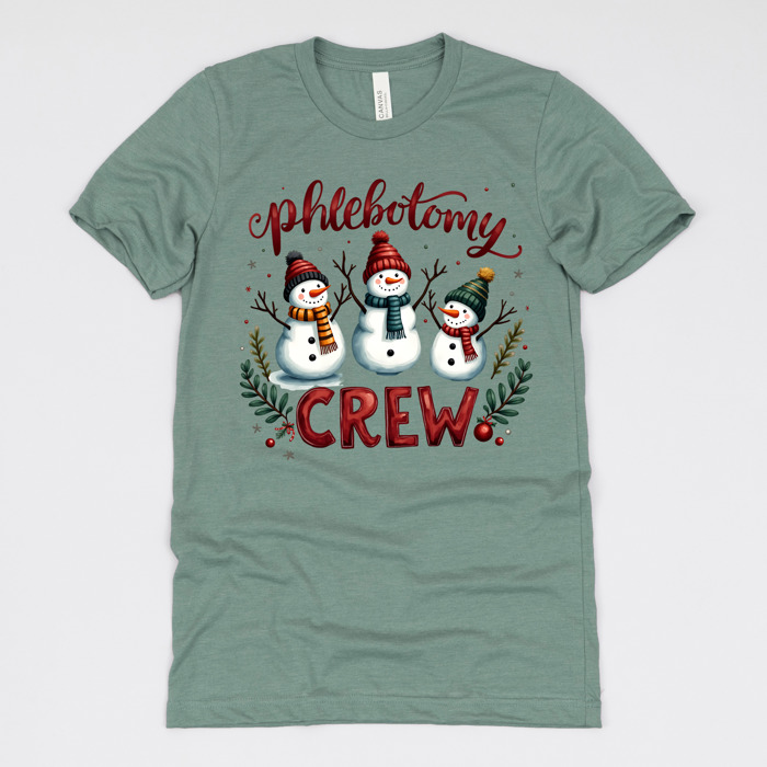 Christmas Medical Crew T-Shirts – Festive Holiday Tees for Nurses, Lab Techs, Pharmacists, Healthcare Teams and Xmas Gift Ideas