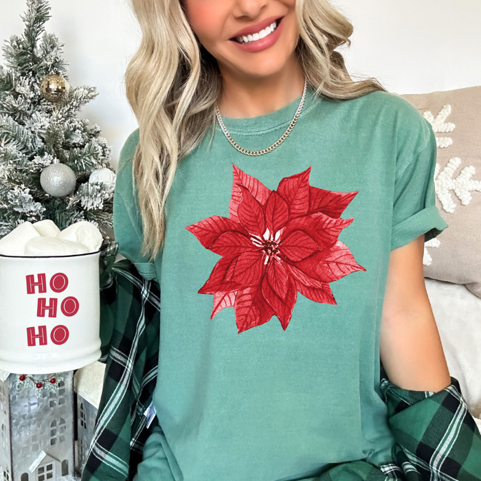 Trendy Christmas T-Shirts, Santa, Reindeer, Gingerbread, and Festive Holiday Graphic Tees for Cookie Exchanges, Christmas Lights, and Holiday Gifts