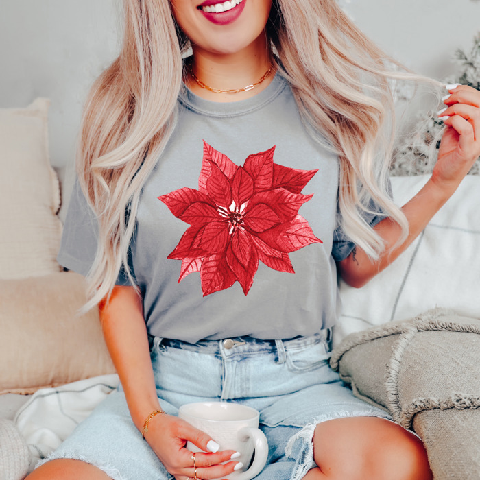 Trendy Christmas T-Shirts, Santa, Reindeer, Gingerbread, and Festive Holiday Graphic Tees for Cookie Exchanges, Christmas Lights, and Holiday Gifts