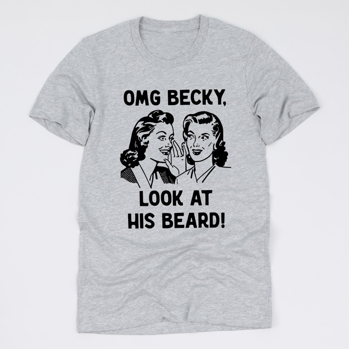 Men’s Beard Humor Tee – Pop Culture Pun Gift for Fathers Day