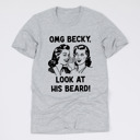  Men’s Beard Humor Tee – Pop Culture Pun Gift for Fathers Day