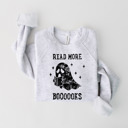  Funny Halloween Teacher Sweater – Spooky Skeleton and Ghost Design, Teacher Costume Top for Classroom, Pumpkin Patch, and Fall Parties