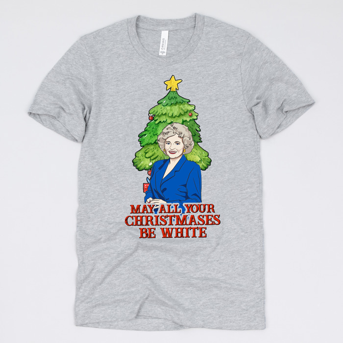 Golden Girls Christmas Tees - Funny Retro Holiday Tops for Christmas Parties, Coworker Gifts, Secret Santa, Classic TV Fans, and Hilarious Gift Ideas