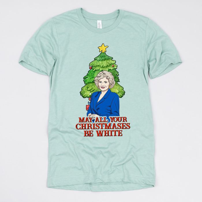 Golden Girls Christmas Tees - Funny Retro Holiday Tops for Christmas Parties, Coworker Gifts, Secret Santa, Classic TV Fans, and Hilarious Gift Ideas