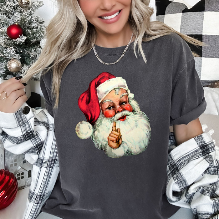 Vintage Christmas T-Shirts – Retro Holiday Tees with Santa, Snowman, Reindeer, and Festive Nostalgia