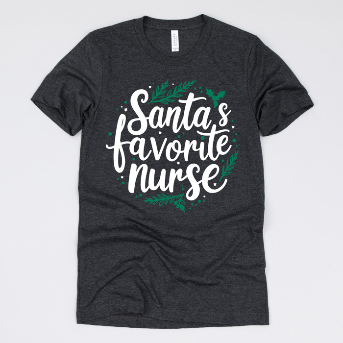 Christmas Nurse T-Shirts – Cute Holiday Gift Tees for Nurses, Labor and Delivery, CNAs, and Healthcare