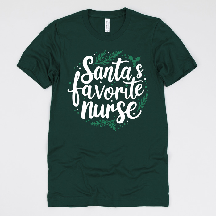 Christmas Nurse T-Shirts – Cute Holiday Gift Tees for Nurses, Labor and Delivery, CNAs, and Healthcare
