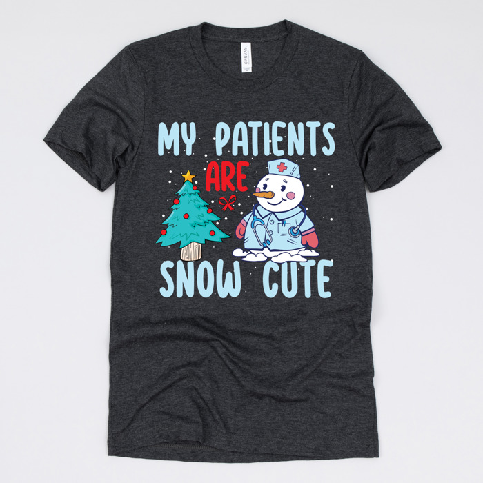Christmas Nurse T-Shirts – Festive Holiday Tees for Nurses, Medical Staff, and Holiday Gifts
