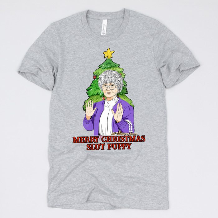 Golden Girls Christmas Tees - Funny Retro Holiday Tops for Christmas Parties, Coworker Gifts, Secret Santa, Classic TV Fans, and Hilarious Gift Ideas