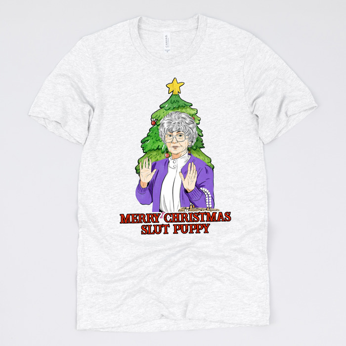 Golden Girls Christmas Tees - Funny Retro Holiday Tops for Christmas Parties, Coworker Gifts, Secret Santa, Classic TV Fans, and Hilarious Gift Ideas