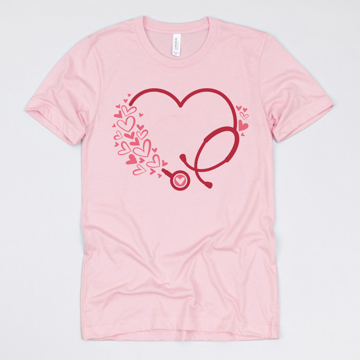 Nurse Valentine’s Day Graphic Tees – Cute Group Nurse Tshirts, Medical Staff Shirts, Sweetheart Hospital Unit Tees, Labor and Delivery Valentines