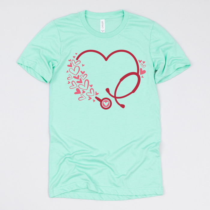 Nurse Valentine’s Day Graphic Tees – Cute Group Nurse Tshirts, Medical Staff Shirts, Sweetheart Hospital Unit Tees, Labor and Delivery Valentines
