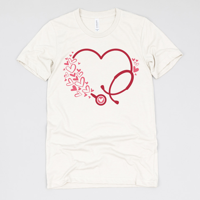 Nurse Valentine’s Day Graphic Tees – Cute Group Nurse Tshirts, Medical Staff Shirts, Sweetheart Hospital Unit Tees, Labor and Delivery Valentines