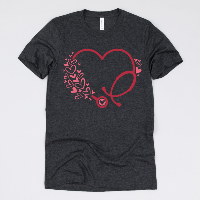 Nurse Valentine’s Day Graphic Tees – Cute Group Nurse Tshirts, Medical Staff Shirts, Sweetheart Hospital Unit Tees, Labor and Delivery Valentines