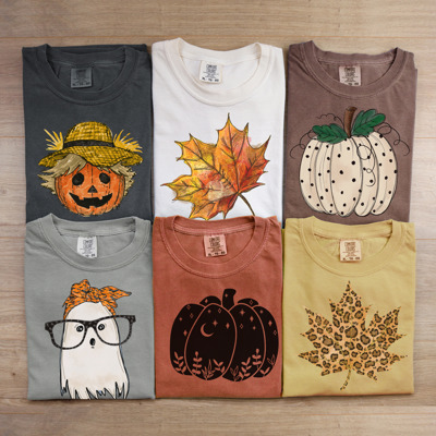 Trendy Fall and Halloween T-Shirts – Cute Spooky Season Graphic Tees for Moms, Teachers, Pumpkin Patch, and 31 Days of Halloween