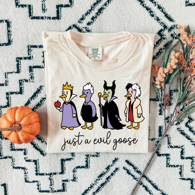 Just Another Evil Goose Halloween Tee – Spooky Goose Shirt, Funny Halloween Top, Trick-or-Treat Favorite