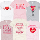  Valentine’s Day Nurse Graphic Tees – Cute Group Nurse Tshirts, Medical Valentine Shirts, Heart and Love Nurse Styles, Hospital Valentine Wear