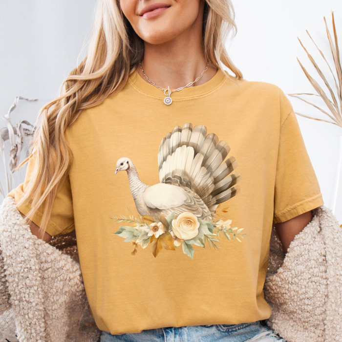 Cozy Thanksgiving Holiday Tees – Pumpkins, Turkeys, and Thankful Vibes, Family Gatherings, Holiday Comfort, Trendy Friendsgiving