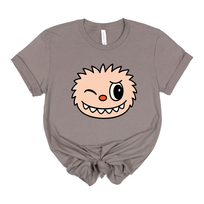 Trendy Cute Character Monster Group Costume Tee – Funny Teacher Shirt, Spooky School Event Outfit, Fall Top