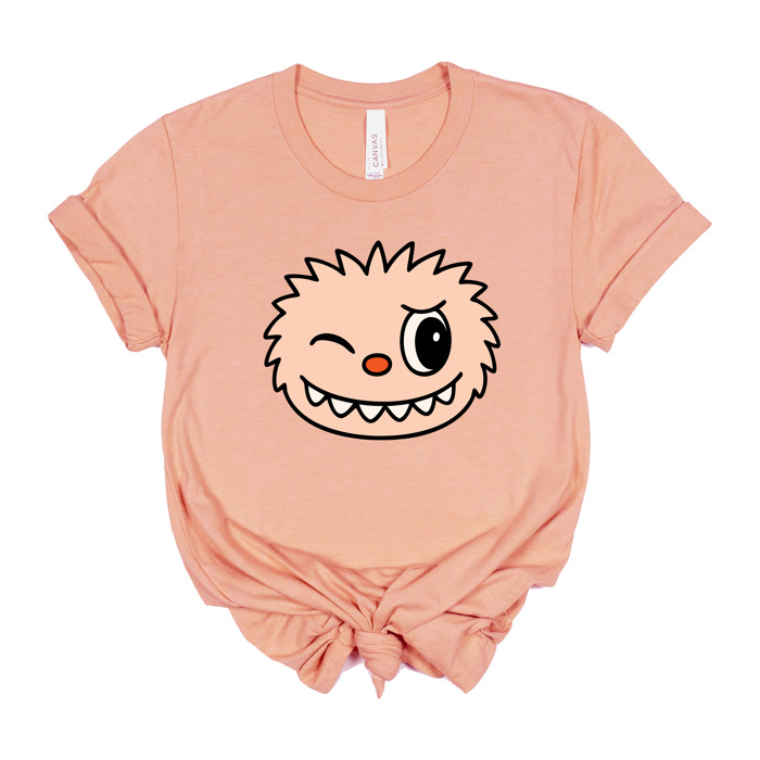 Trendy Cute Character Monster Group Costume Tee – Funny Teacher Shirt, Spooky School Event Outfit, Fall Top