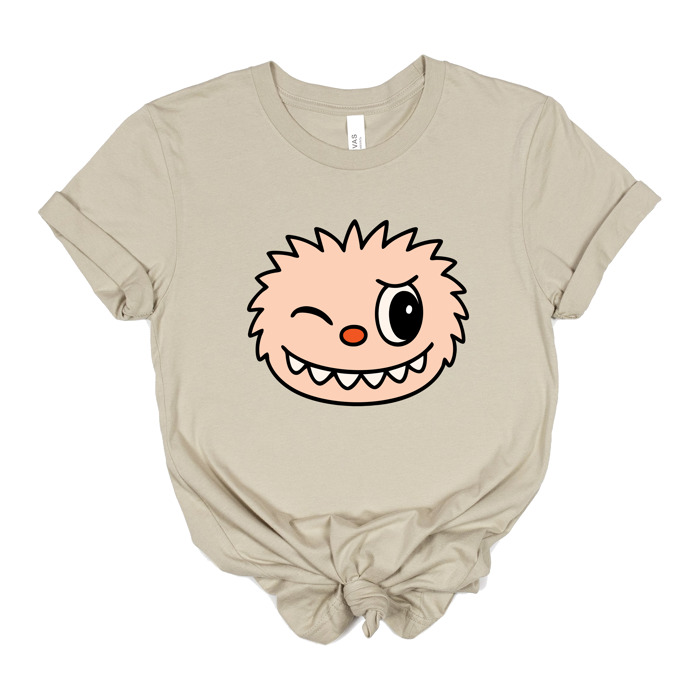Trendy Cute Character Monster Group Costume Tee – Funny Teacher Shirt, Spooky School Event Outfit, Fall Top