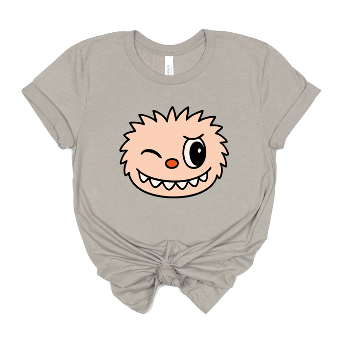 Trendy Cute Character Monster Group Costume Tee – Funny Teacher Shirt, Spooky School Event Outfit, Fall Top