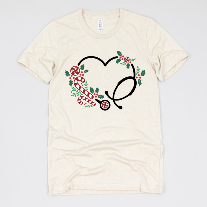 Christmas Nurse T-Shirts – Cute Holiday Gift Tees for Nurses, Labor and Delivery, CNAs, and Healthcare