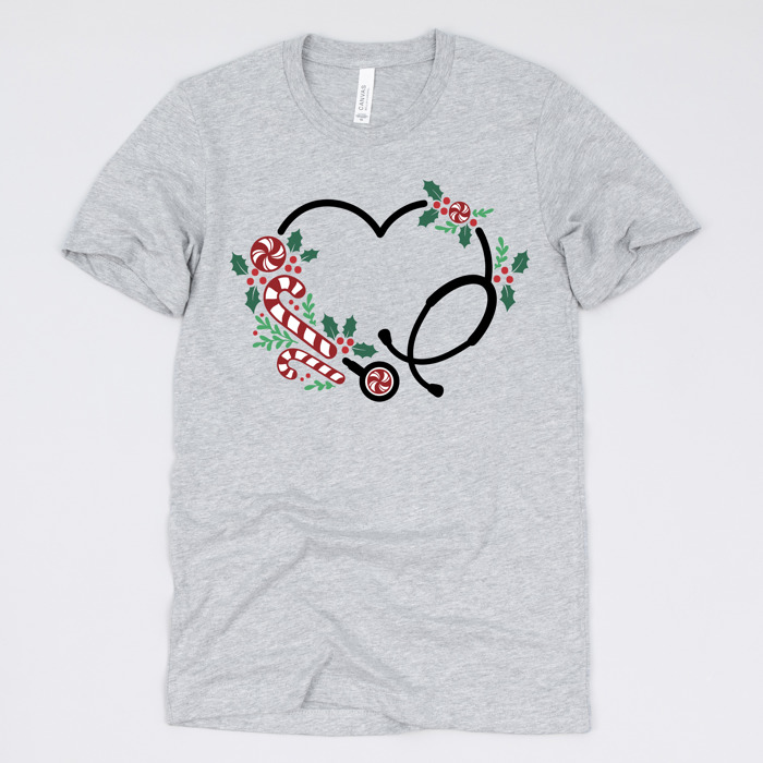 Christmas Nurse T-Shirts – Cute Holiday Gift Tees for Nurses, Labor and Delivery, CNAs, and Healthcare