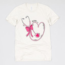 Small (UNISEX) XOXO Stethoscope: Vintage White Nurse Valentine’s Day Graphic Tees – Cute Group Nurse Tshirts, Medical Staff Shirts, Sweetheart Hospital Unit Tees, Labor and Delivery Valentines