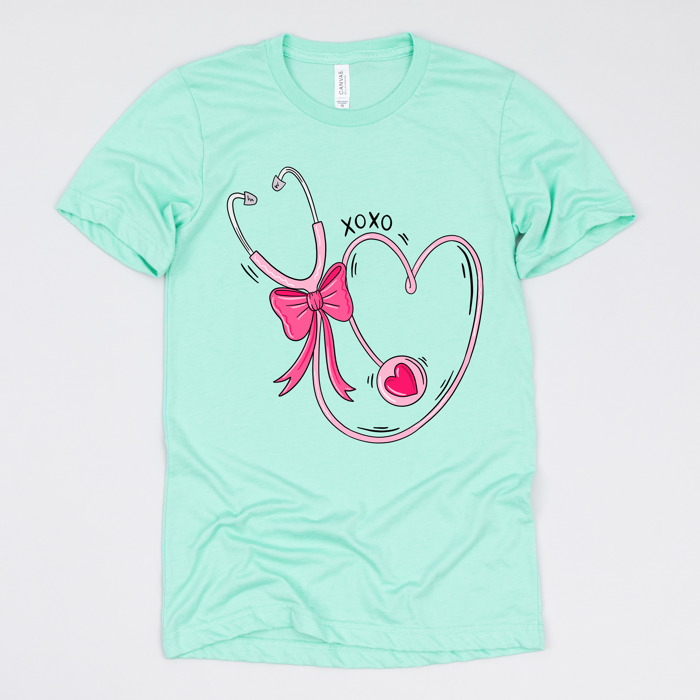Nurse Valentine’s Day Graphic Tees – Cute Group Nurse Tshirts, Medical Staff Shirts, Sweetheart Hospital Unit Tees, Labor and Delivery Valentines