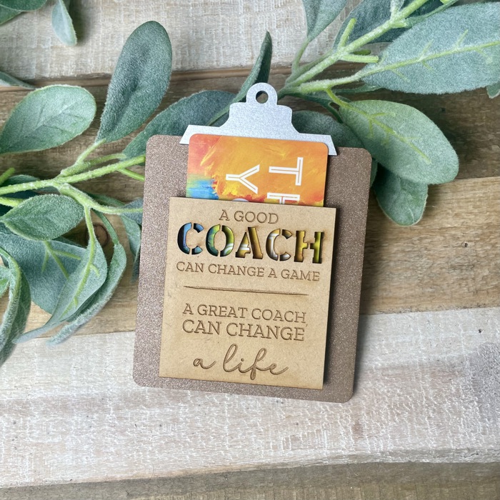 Coach Gift Card Holder