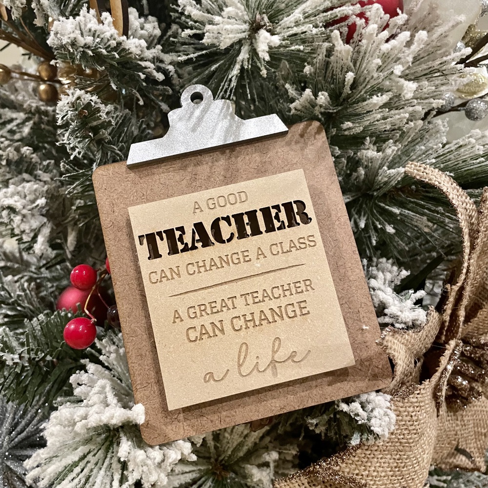 Teacher Clipboard Gift Card Holder