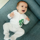  Embroidered Footies Personalized | 6 Colors