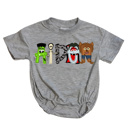 Long Sleeves Halloween Monster Mash Name Bubble | 11 Alphas 