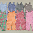  Gingham Ruffled Longall Personalized | 8 Colors