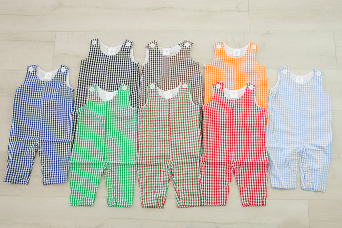 Gingham Longall Personalized | 7 Colors