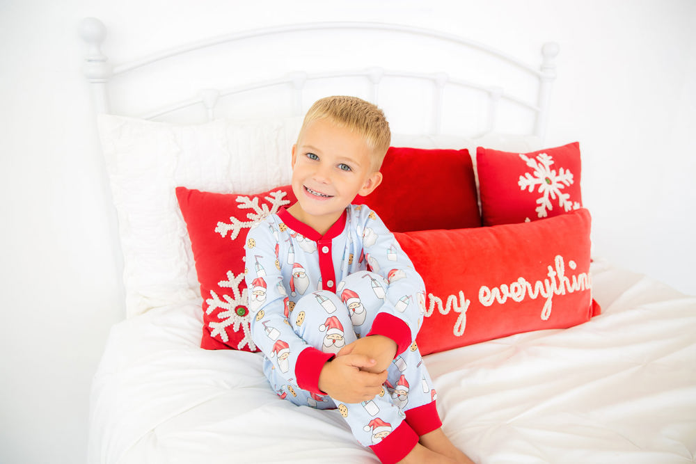 Toddler Christmas Jammies Personalized | 5 Patterns