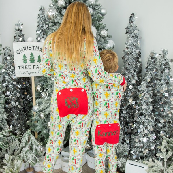 Kids Christmas Jammies Personalized | 5 Patterns