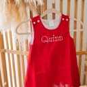  Corduroy Jumper Monogramed | 4 Colors