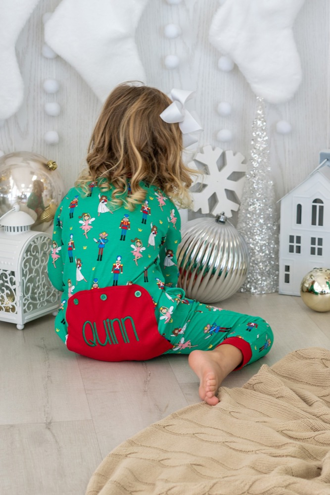 Toddler Christmas Jammies Personalized | 5 Patterns