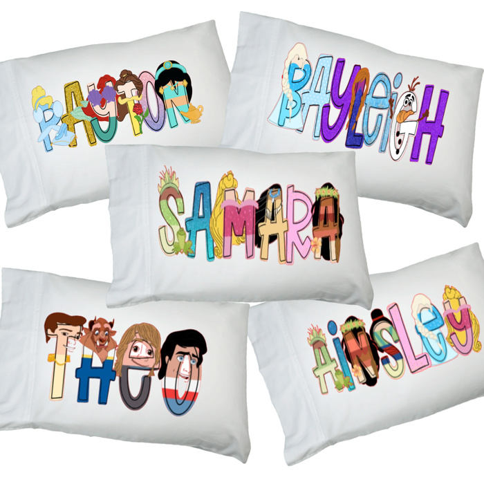 Personalized Character Pillowcase | 27 Characters