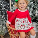  Holiday Dress Toddler Personalized | 4 Patterns