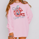  Floral Football Helmet Spirit Tee Adult | 10 Color Options