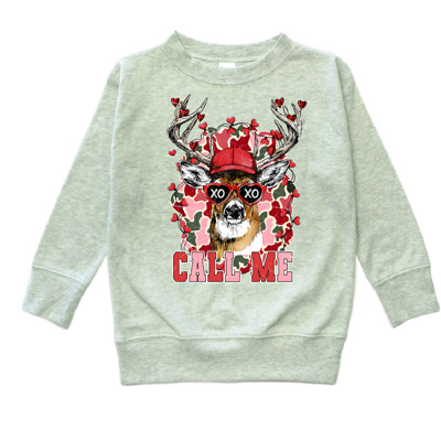 CALL ME BUCK  VALENTINE TEE |Sizes 2T-Y12